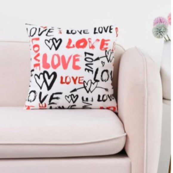 Love throw pillow - Picture 2 of 4